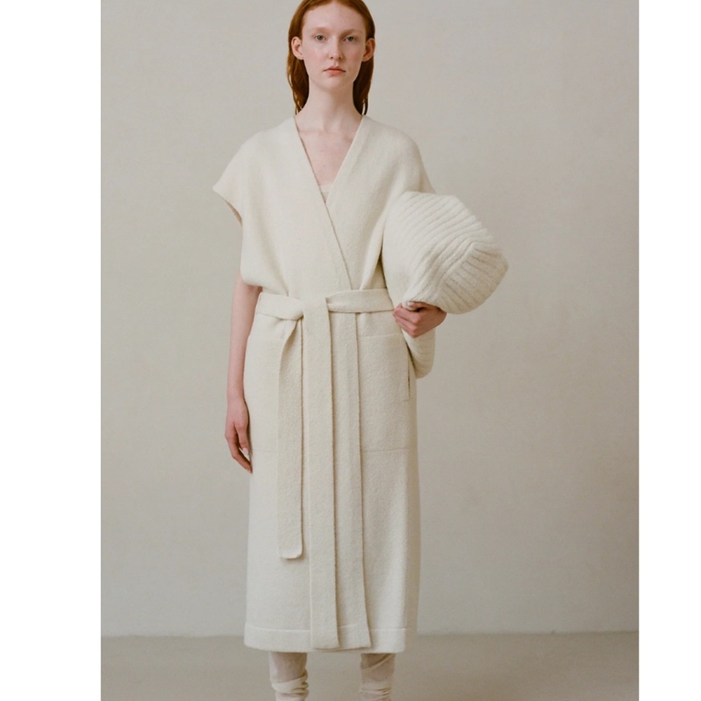 Lauren Manoogian Open Cardigan Vest NEW